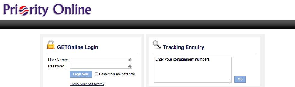 Priority Logistics - Priority Online | Booking and Tracking